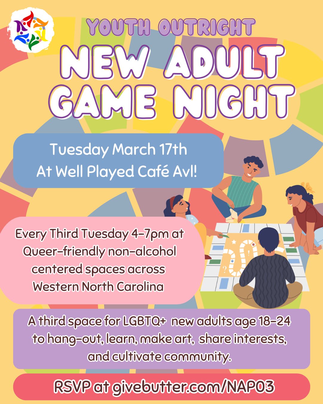 New Adult Game Night (Recurring)