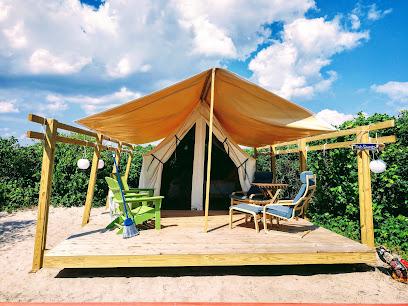 Watch Hill Fire Island Campground & Safari Tent Glamping Hotels in Fire Island – GayOut Guide