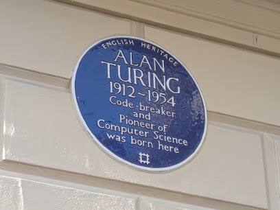 Alan Turing Blue Plaque (Warrington Crescent)