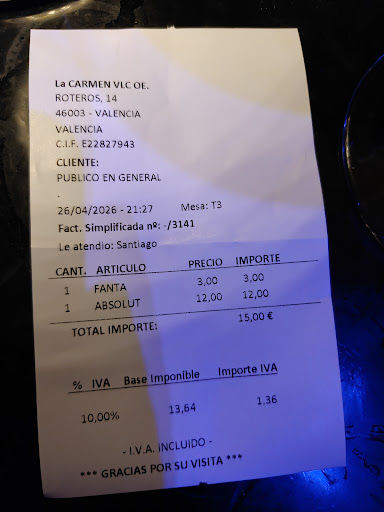La Carmen PUB Bars & Clubs in Valencia – GayOut Guide