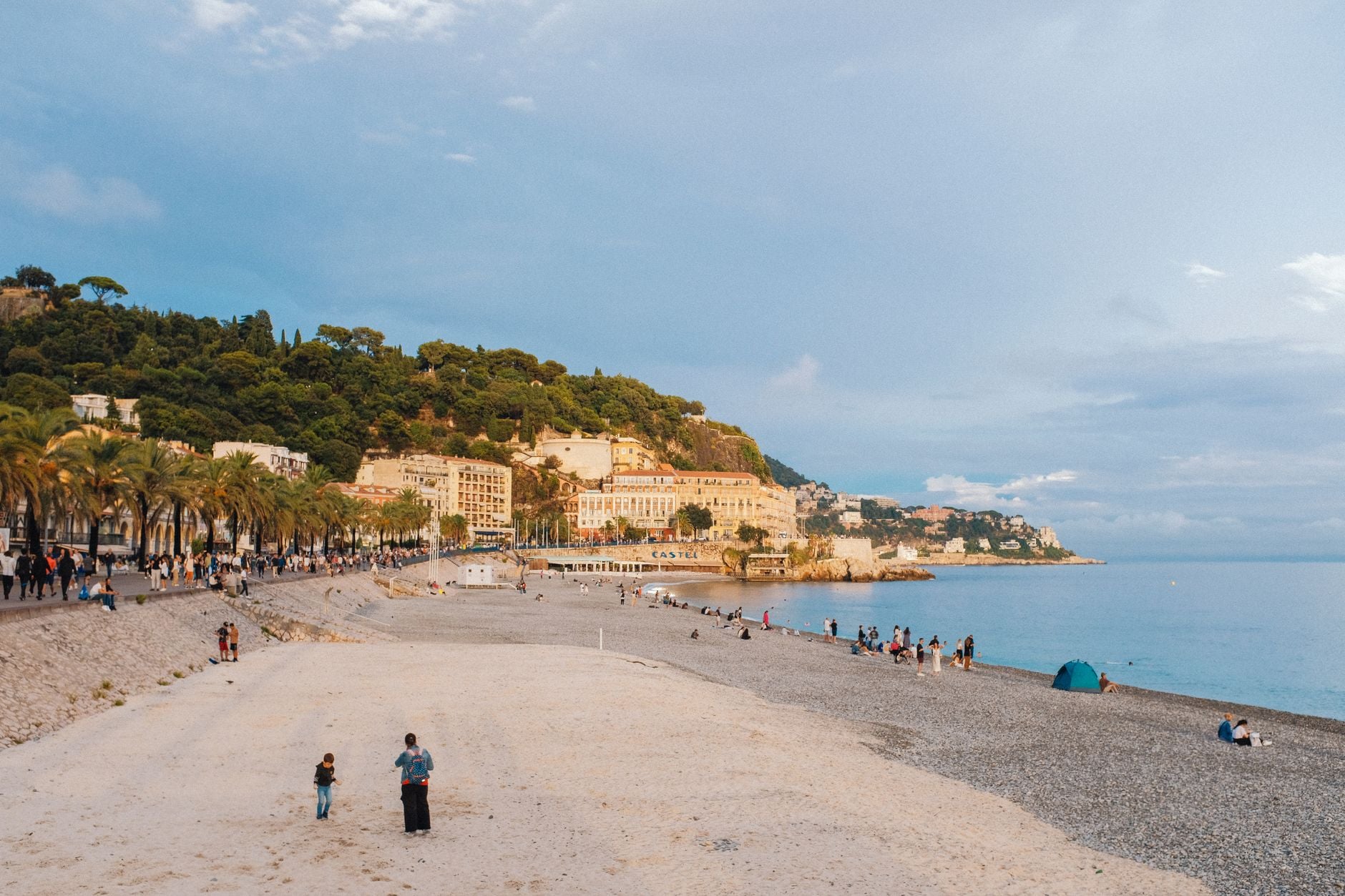 Plage St Laurent d'Eze