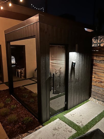 Outside Sauna
